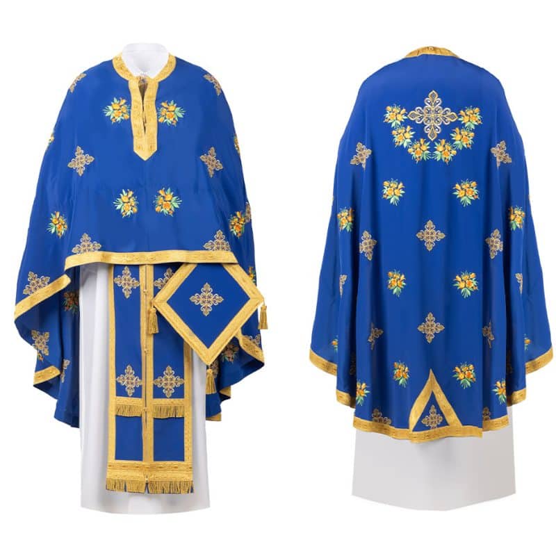 Вышитый облачение марокена