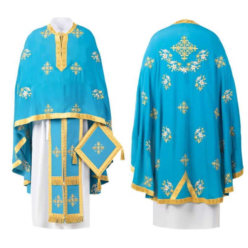 Вышитый облачение марокена